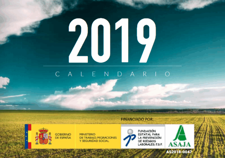 HERRAMIENTAS PARA IMPULSAR LA ACCIÓN PREVENTIVA DE RIESGOS LABORALES EN EL SECTOR AGRARIO (AS2018-0047)