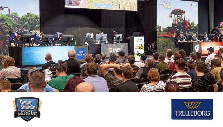 El equipo Trelleborg Tires, entre los mejores clasificados  de la quinta temporada de la Farming Simulator League