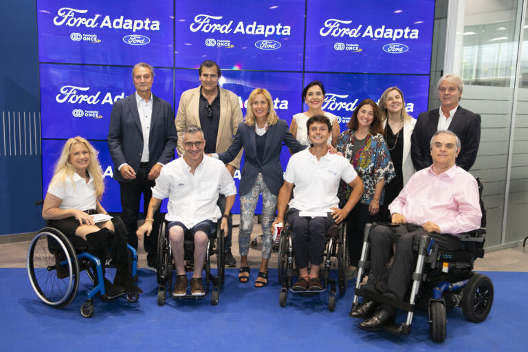 Arranca el tour Ford Adapta 2024 con la presentación de la primera E-Transit 100% eléctrica adaptada de España