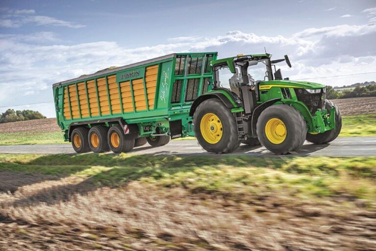 John Deere establece un referente de eficiencia en carretera