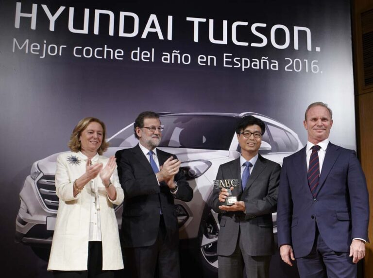 El Hyundai Tucson recibe el Premio “ABC Mejor Coche del Año 2016”