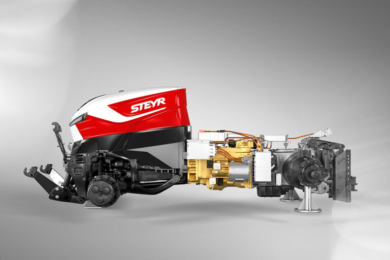El Steyr® Konzept con transmisión híbrida elegido finalista del premio DLG -AGRIFUTURE CONCEPT