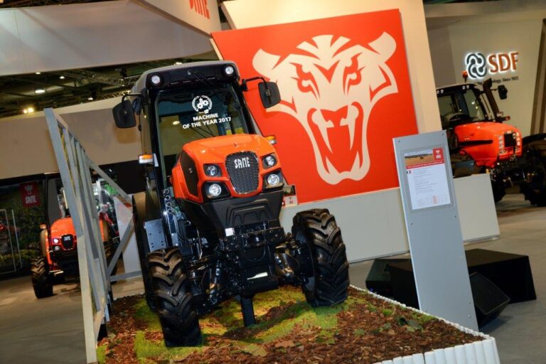 SAME Frutteto S ActiveDrive: Machine of the Year 2017 en la categoría de tractores especializados