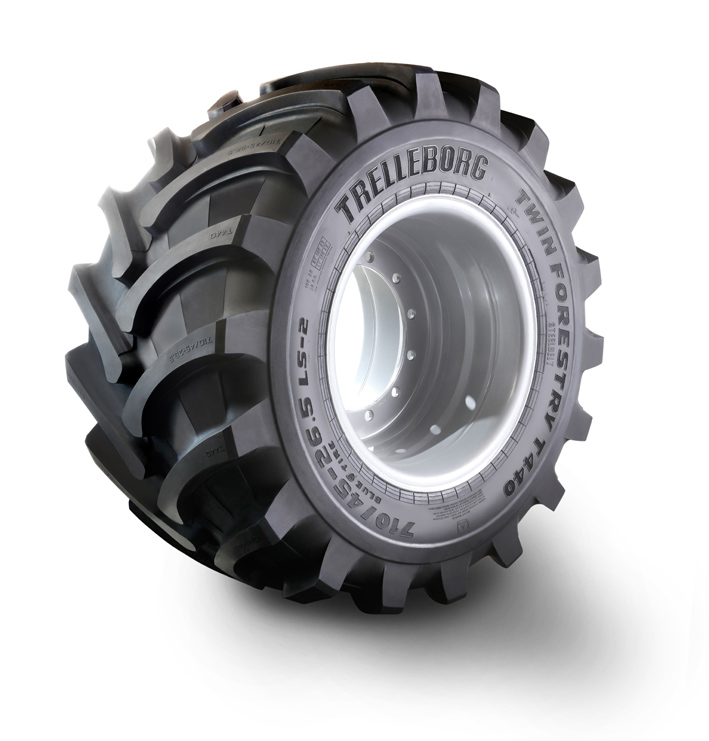 Trelleborg lanza una innovadora gama de neumáticos forestales