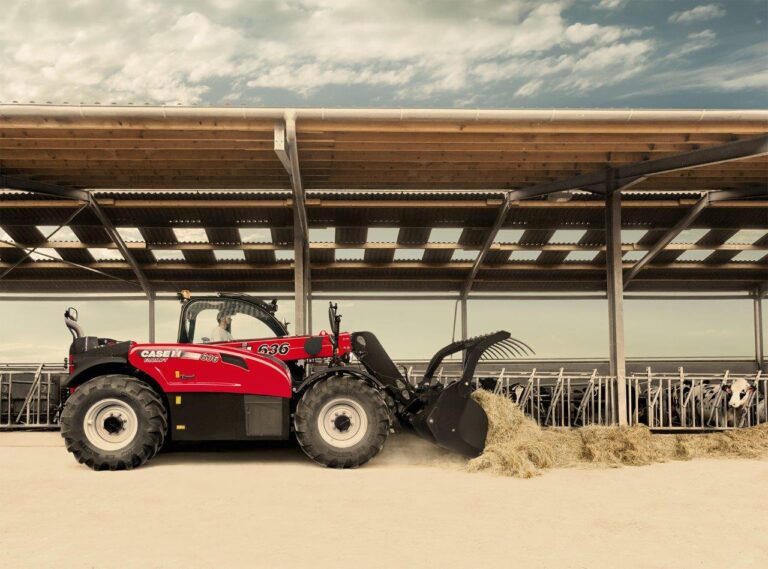 Case IH actualiza su gama de manipuladoras telescópicas: mayor capacidad de elevación, nueva transmisión y mayor confort