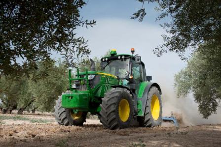 Venta de maquinaria y tractores agrícolas de diciembre de 2018