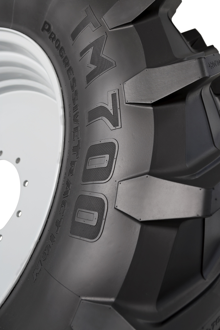 Trelleborg muestra su innovador TM700 ProgressiveTractionTM en  Demoagro 2015