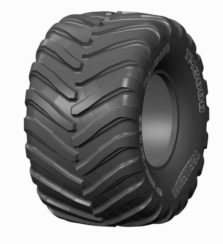 Trelleborg presentará el nuevo neumático VF1050/50R32 TM3000 para abonadoras