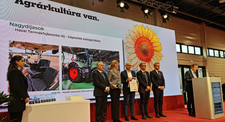 El Fendt 728 Vario gana el Premio a la Innovación en Hungría