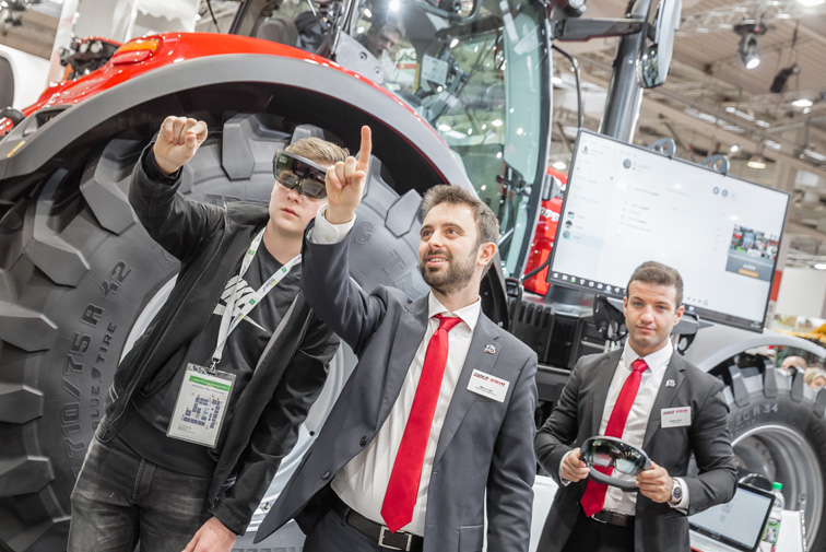 Case IH presenta el proyecto «HoloLens» en Agritechnica:Case IH y Microsoft se asocian para el futuro de la asistencia técnica a distancia