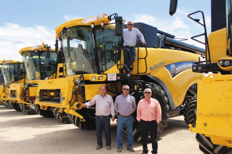10º Cosechadora New Holland para los Hermanos Martínez Núñez