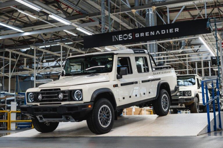Ineos Automotive inicia la producción del PICK-UP Doble Cabina Grenadier Quartermaster