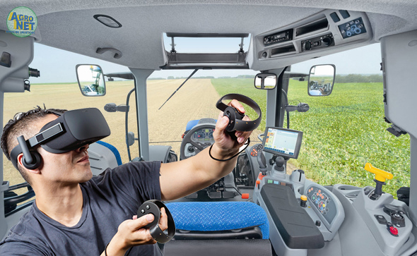 AGRONET lleva la realidad virtual en el sector de la maquinaria agrícola a FIMA 2016