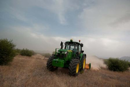 Inscripción de maquinaria agrícola, año 2019
