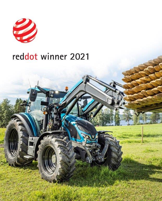 El diseño de Valtra reconocido internacionalmente una vez más.  La Serie G recibe el premio al diseño Red Dot 2021