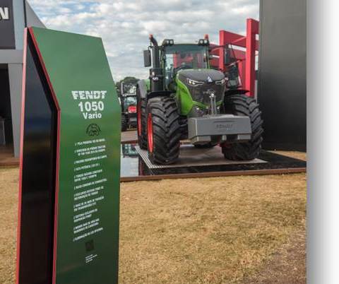 Estreno del Fendt 1050 Vario en Brasil