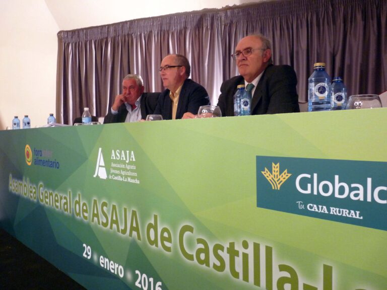 Villena y Fresneda, reelegidos presidente y secretario general de ASAJA CLM