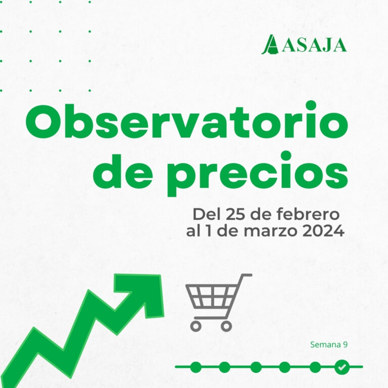 Observatorio de precios Asaja