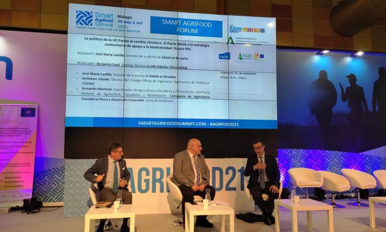 Asaja Málaga vuelve a estar presente en Smart Agrifood Summit de la mano del proyecto europeo Life Vida for Citrus