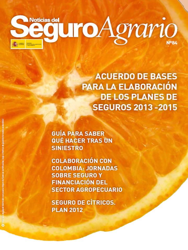NOTICIAS DEL SEGURO AGRARIO Nº84