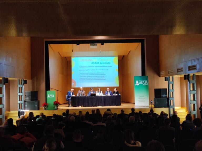 La directora de la AICA anima a los citricultores alicantinos a denunciar prácticas ilegales y evitar la venta a pérdidas