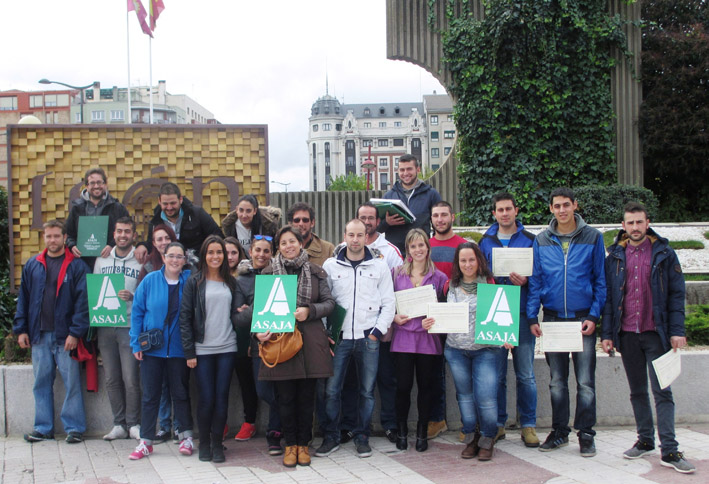 ASAJA León clausuró un curso de incorporación de jóvenes a la actividad agraria