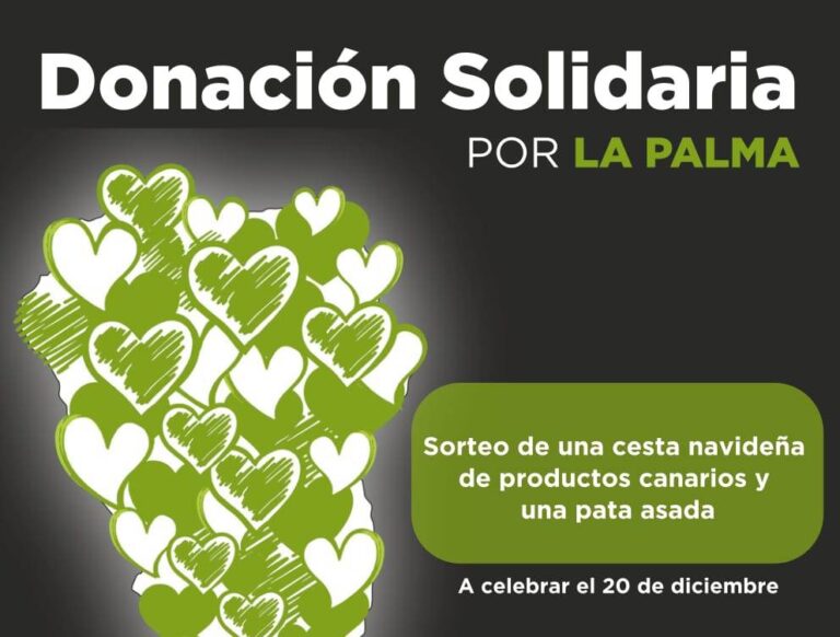 Asaga Canarias organiza una recaudación solidaria por La Palma