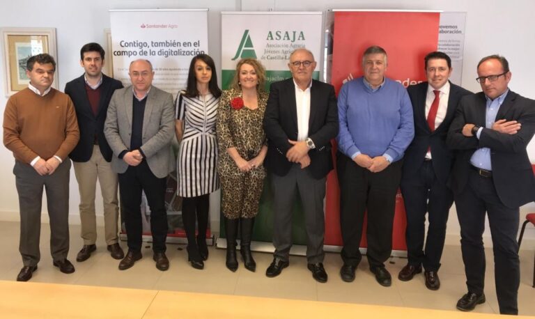 Las organizaciones provinciales de ASAJA CLM y Banco Santander renuevan su acuerdo para facilitar la tramitación de la PAC