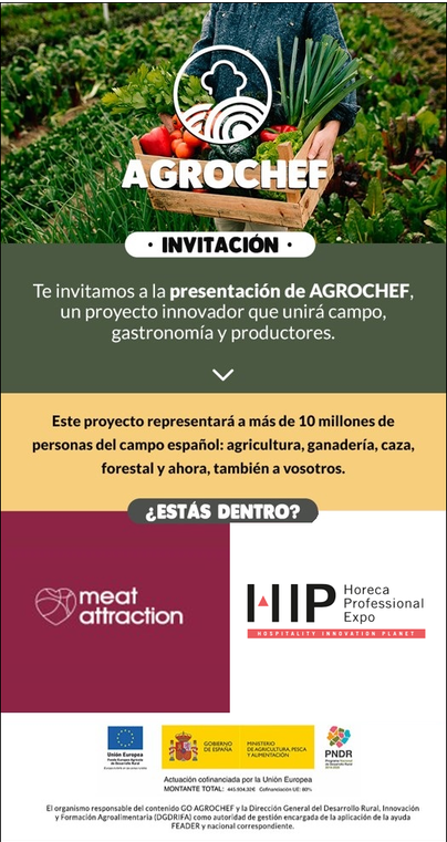 Agrochef se presenta en HIP y Meat Attraction, dos de las ferias más importantes de alimentación del panorama nacional