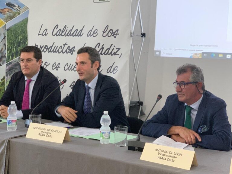 José Pravia Brugarolas, elegido nuevo presidente de Asaja Cádiz por aclamación en la asamblea general