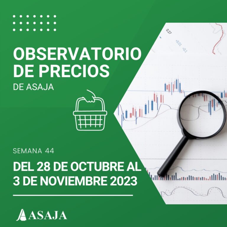 Observatorio de precios Asaja