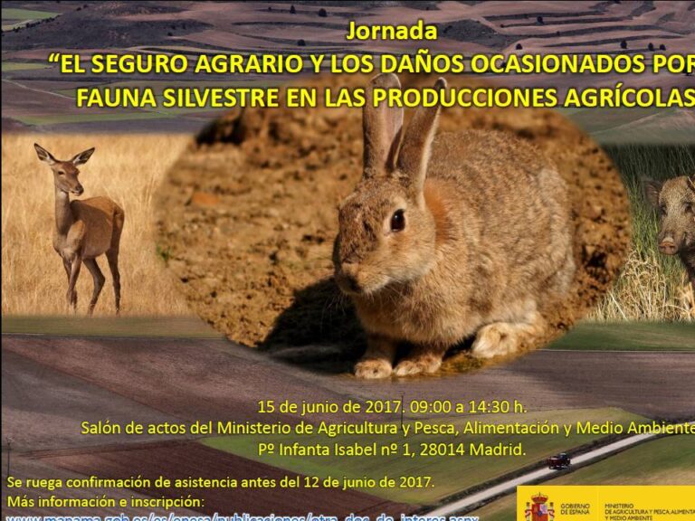 El seguro agrario y los daños ocasionados por la faunan silvestre en las producciones agrícolas.