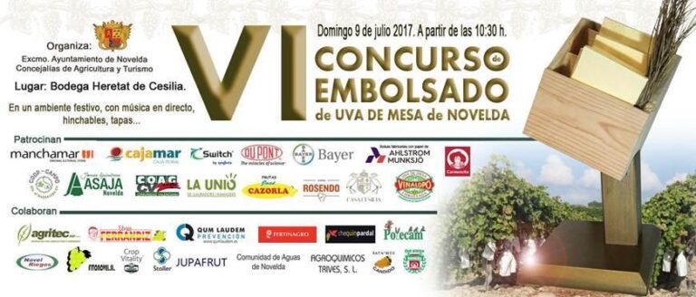 Asaja Alicante celebrará el próximo 9 de julio el VI Concurso de Embolsado de uva de mesa de Novelda.
