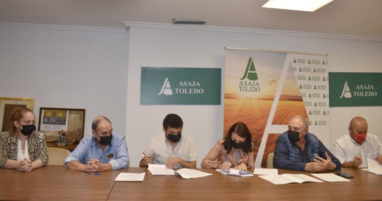 Asaja Toledo y los sindicatos pactan una subida salarial del 1,6% en el convenio del campo, adecuándolo al SMI decretado por el Gobierno