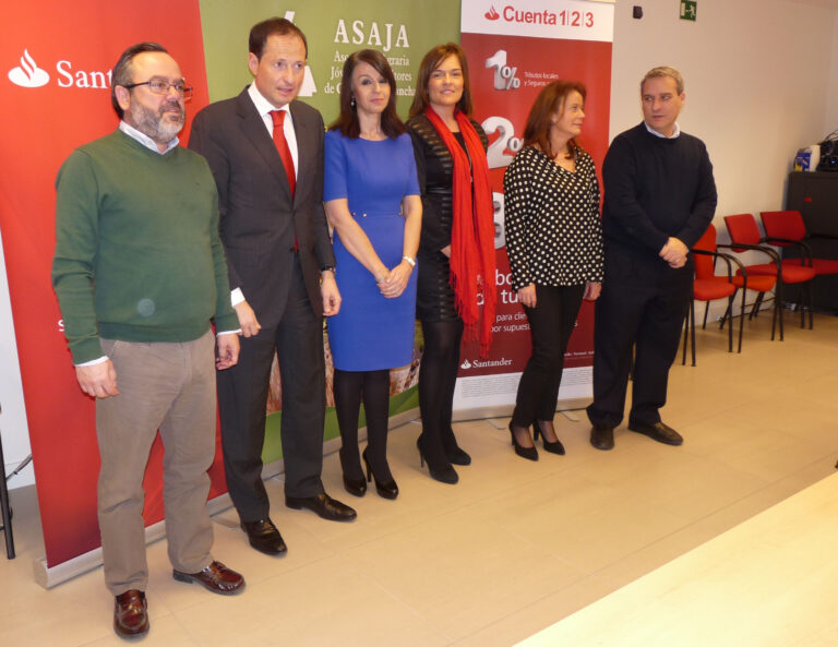Banco Santander y las organizaciones provinciales de ASAJA CLM facilitan la tramitación de las ayudas PAC a través de un acuerdo de colaboración