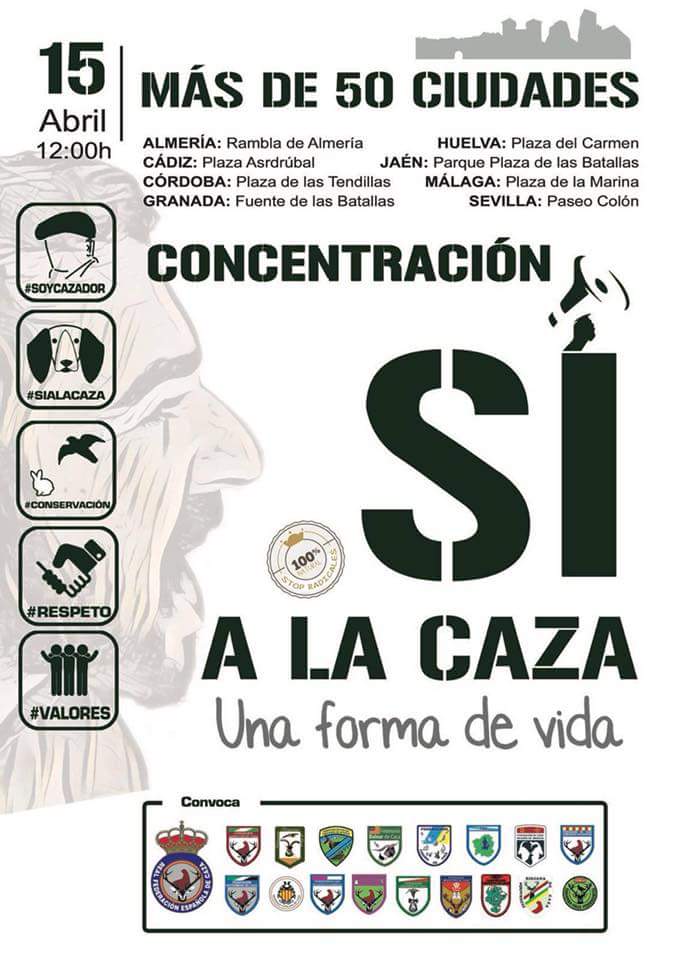 Asaja Granada apoya la concentración del 15-A en defensa de la caza
