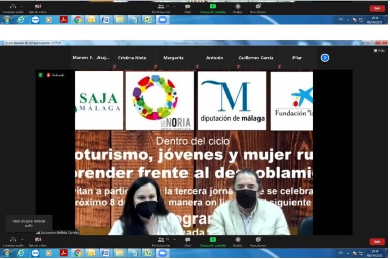 Gran acogida de la jornada Valor y auge del Agroturismo experiencial del ciclo “Agroturismo, jóvenes y mujer rural: emprender frente al despoblamiento” promovido por ASAJA