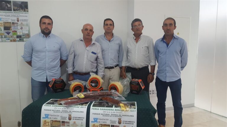 Asaja-Cádiz presentó en su sede la feria ganadera de Benaocaz 2017