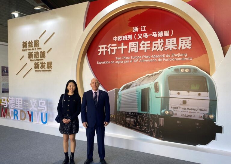 INTERPORC participa en el X aniversario del ‘Tren China-Europa’ que une las ciudades de Yiwu y Madrid
