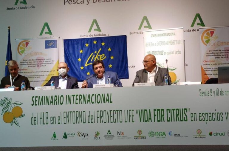 El sector citrícola analiza en un seminario del proyecto europeo Life Vida for Citrus las posibilidades de prevención de la entrada del HLB en espacios urbanos