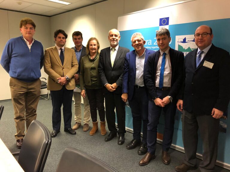Asaja Córdoba traslada en Bruselas a la Comisión Europea la problemática del lobo