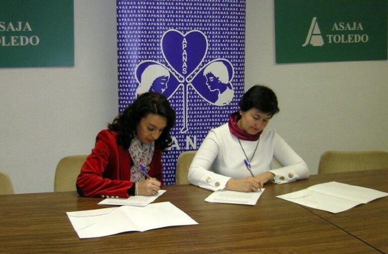 ASAJA Toledo y APANAS firman un convenio de colaboración para mejorar al empleabilidad de las personas