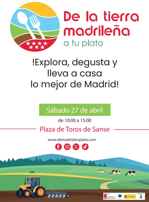 Asaja Madrid acerca lo mejor de la agricultura y ganadería de la región a través de un mercado de productores