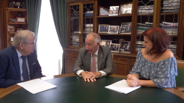 Asaja Almería y el presidente de diputación analizan los temas de actualidad agraria de la provincia