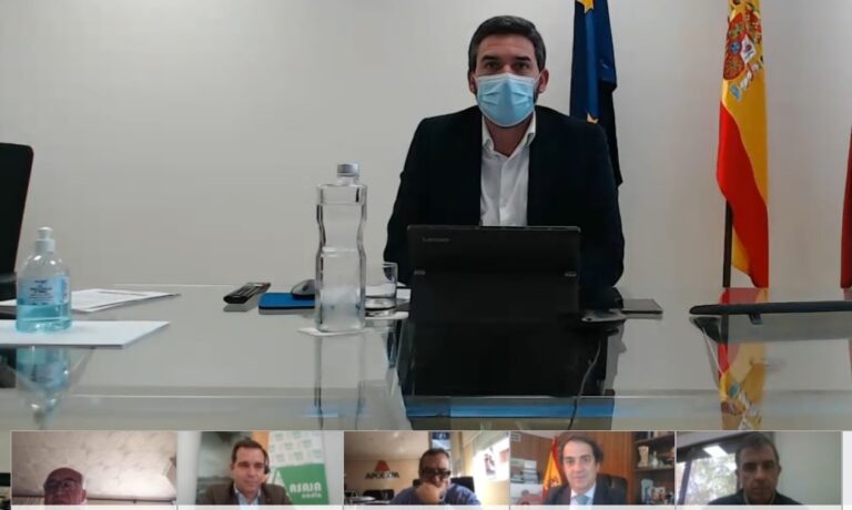 El Consejero de Agua y Agricultura de la Región de Murcia se compromete a colaborar y trabajar con ALAS