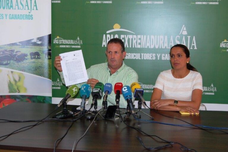 APAG Extremadura Asaja presenta denuncia contra las personas que ocuparon la sede de la organización agraria