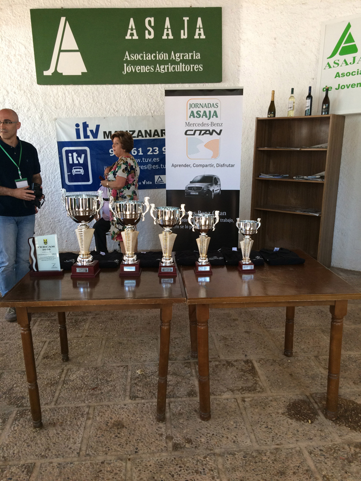 Javier Pedroche vuelve a ganar el Concurso de Habilidad con Tractor de ASAJA