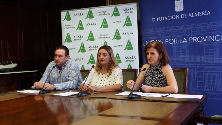ASAJA Almería junto a Diputación son el vehículo para la innovación y el relevo generacional en los pueblos de la provincia