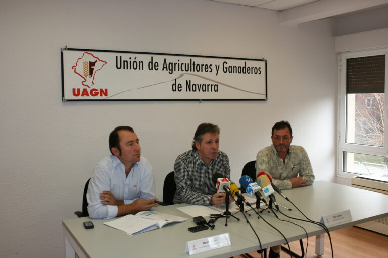 UAGN denuncia la paralización de la  segunda fase del Canal de Navarra