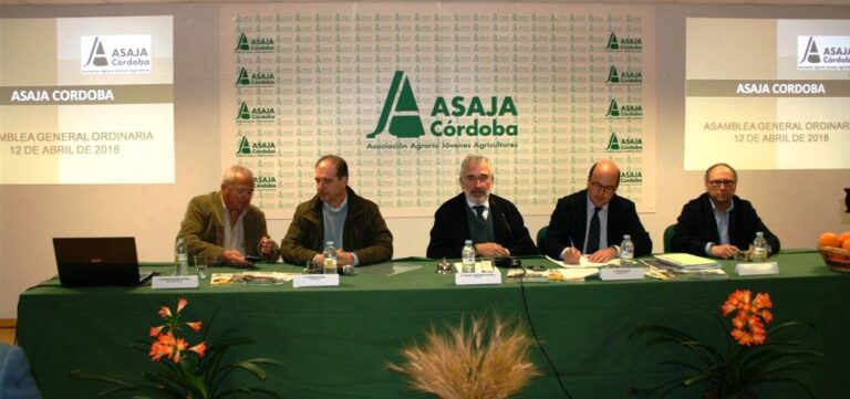 Asaja Córdoba celebra su asamblea anual con preocupación por los aranceles de EE.UU. y la reforma de la PAC